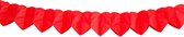 Folat - Mini slinger hartjes rood (6 meter)