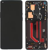 OnePlus 8 Pro (IN2023) LCD Display / Bildschirm, Zwart, Incl. frame, OP8PRO-LCD-IN-BL