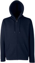Fruit Of The Loom Heren Sweatshirt Met Capuchon (Donker Marine)