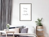 Poster - Simple Life-20x30