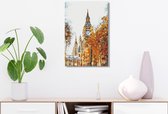 Doe-het-zelf op canvas schilderen - Autumn in London-40x60
