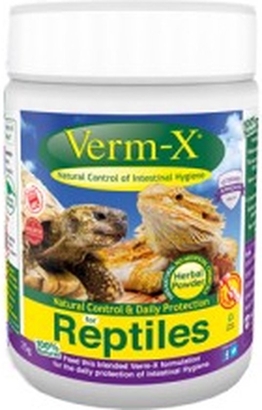 Verm-X reptielen - poeder 25 gr.