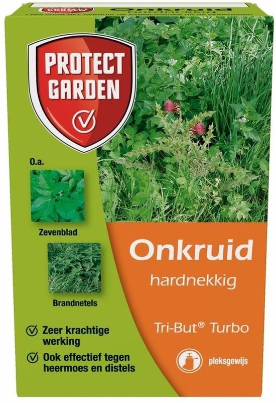 Protect Garden Tri-But Turbo Onkruid Bestrijdingsmiddel - 100 ml - Onkruidverdelger tegen Hardnekkige Onkruiden