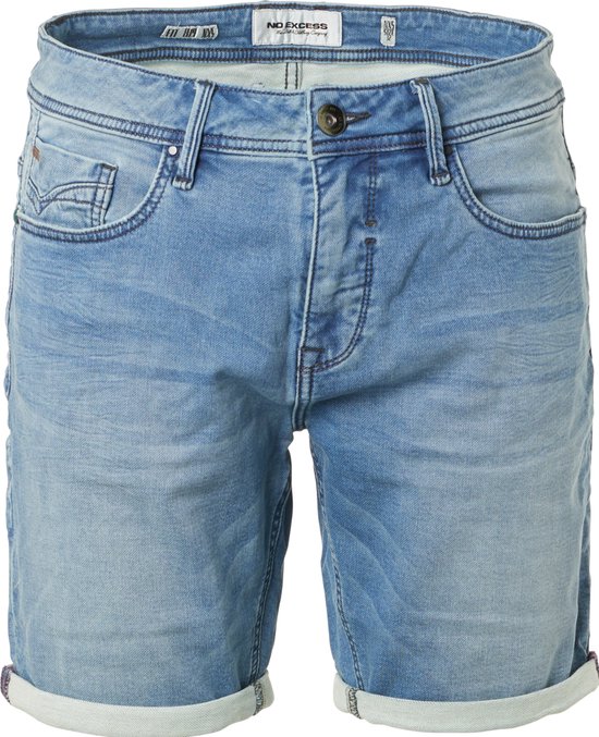 No Excess - Korte spijkerbroek - 229 Bleach Denim | bol.com