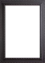 Barok Lijst 70x70 cm Zwart - Dakota