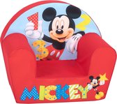 Nicotoy Kinderzetel Disney Mickey 1-2-3 Schuimrubber Rood