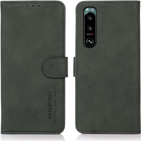 Étui Livre En Cuir Synthétique Pour Sony Xperia 5 III - Neuf Avec Protection 360°