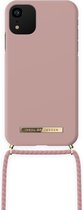 iDeal of Sweden Ordinary Phone Necklace Case voor iPhone 11/XR Misty Pink