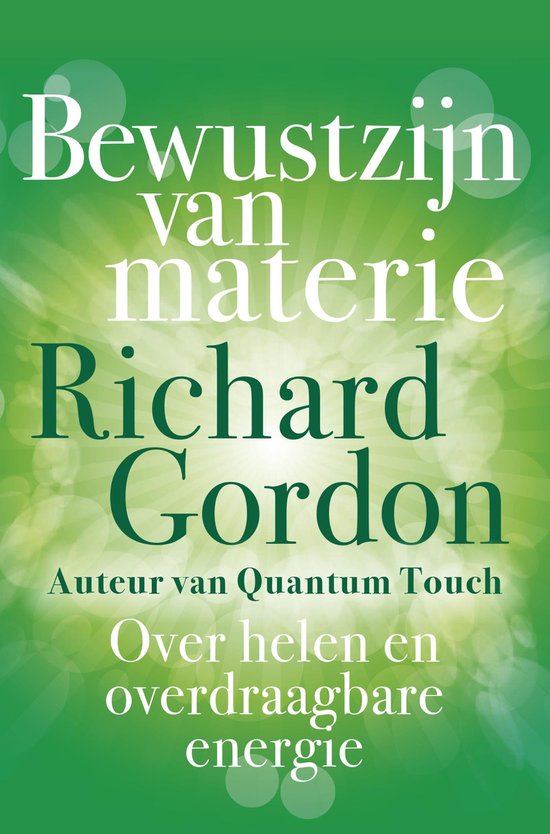 Omslag van Bewustzijn van materie