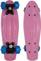 Skateboard 55 cm Roze/Blauw