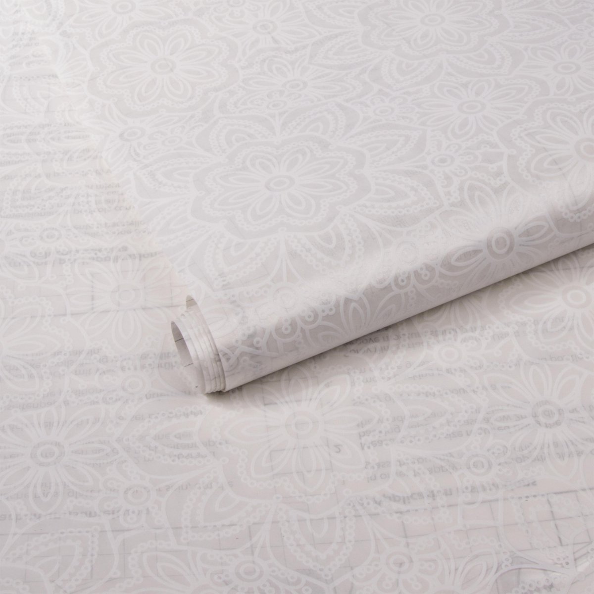 d-c-fix Statische Raamfolie Candice - Bloemen - 150x67.5cm - Transparant