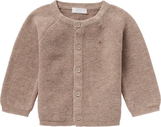 Noppies Naga Knit Vestje Taupe Melange Mt. 68