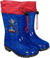 Perletti Regenlaarzen Spider-man Jongens Rubber/polyester Blauw Mt 30/31