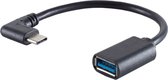 BS13-30010 - 0.1 m - USB C - USB A - USB 3.2 Gen 1 (3.1 Gen 1) - 5000 Mbit/s - Black