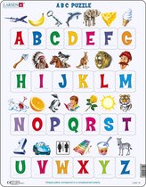 Larsen Maxi ABC-Puzzle Framepuzzel 26 stuk(s) Onderwijs