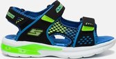 Skechers E-II beach glower sandalen blauw - Maat 34