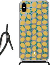 iPhone Xs Max hoesje met koord - Lemons