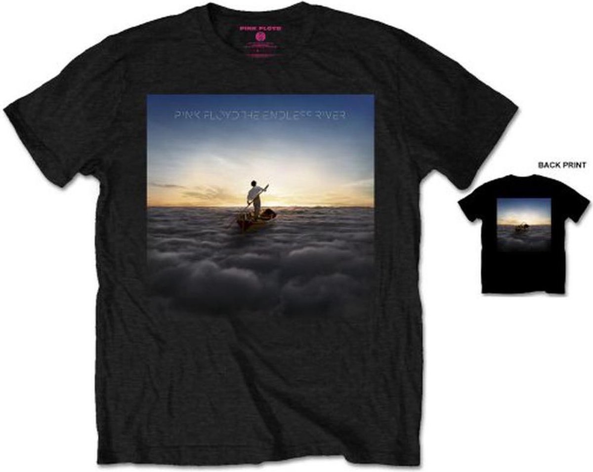 Afbeelding van product Rock Off  Pink Floyd Heren Tshirt -XL- Endless River Zwart  - maat XL