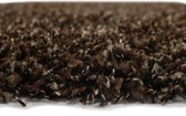 Vloerkleed Shaggy Plus 964 Brown 120x120 cm-Round