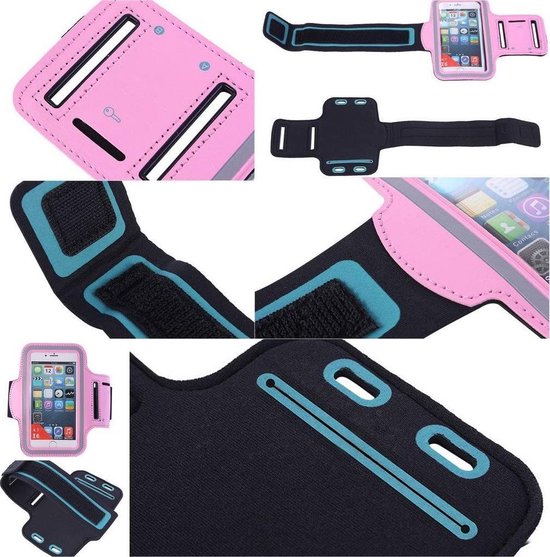 Téléphone à brassard en cours d'exécution | Convient pour Motorola Moto G30| Bracelet de course | Ceinture de course de Sport | Support de téléphone en cours d'exécution | Bleu foncé