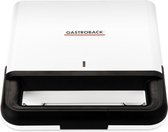 Gastroback Design 42443 sandwich maker 750 W Zwart, Wit