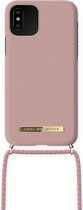 iDeal of Sweden Ordinary Phone Necklace Case voor iPhone 11 Pro/XS/X Misty Pink