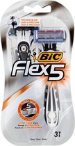 BIC - Flex5 - Scheermesjes - 3 Stuks