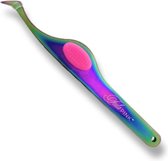 Tweezer Swiss Style 4.5 inch, TULA PINK