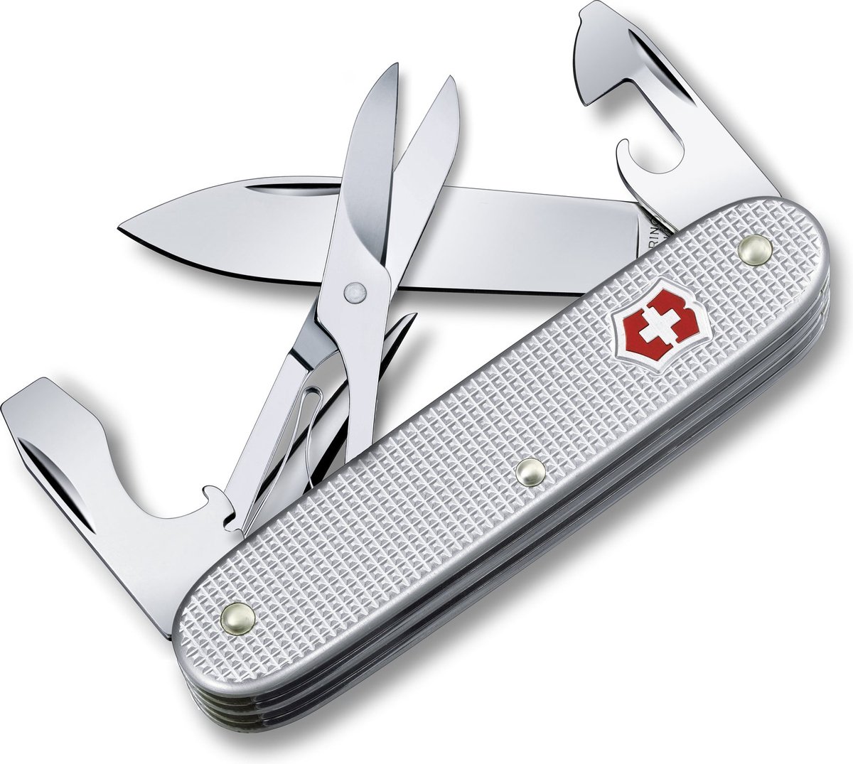 Victorinox Huntsman Couteau de Poche Suisse, Léger, Multitool, 15