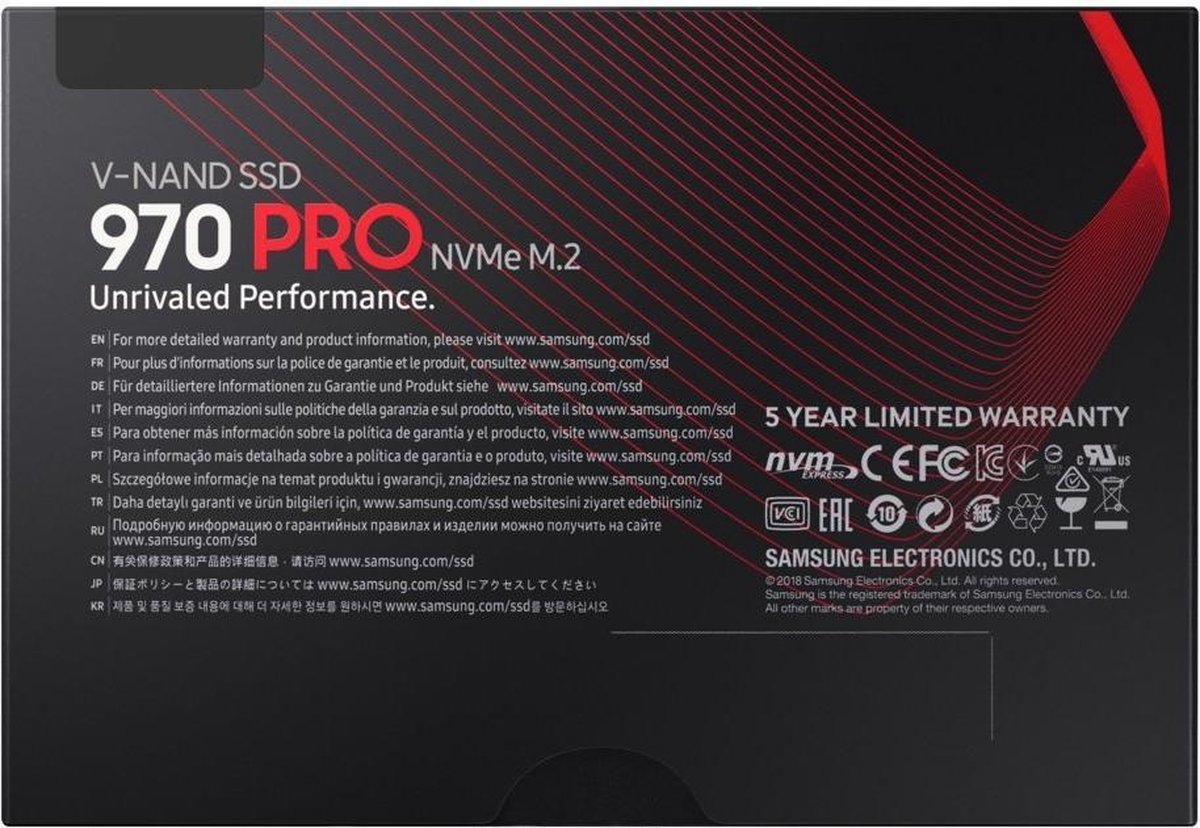 Samsung 970 Pro M 2 1tb Bol Com