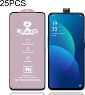 Voor OPPO F11 Pro 25 PCS 9H HD High Alumina Full Screen gehard glasfilm