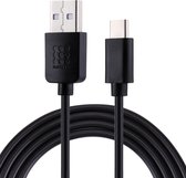 HAWEEL 1m USB-C / Type-C naar USB 2.0 Data & Oplaadkabel, voor Galaxy S8 & S8 + / LG G6 / Huawei P10 & P10 Plus / Oneplus 5 en andere smartphones (zwart)