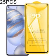 Voor Huawei Honor 30 25 PCS 9D Volledige lijm Volledig scherm gehard glasfilm