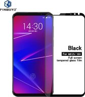 PINWUYO 9H 2.5D volledige lijm gehard glasfilm voor Meizu 16X