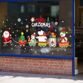 Window Glass Door Removable Christmas Festival Wall Sticker Decoration (6252)