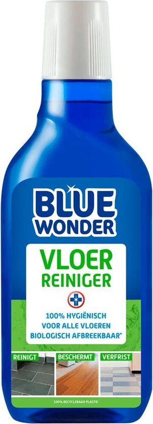 6x Blue Wonder Vloerreiniger 750 ml