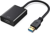 Garpex® USB 3.0 naar HDMI Adapter - Zwart