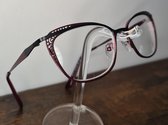 Min-bril -5,5 Unisex afstand metalen bril op sterkte met doekje - Bijziend bril - GEEN LEESBRIL -5.5 - grijs - lunette pour ordinateur - 1568 Aland optiek