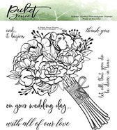 A Bride's Bouquet Clear Stamps (F-129)