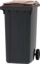 Vepa Bins Mini-container grijs bruin 240 liter (VB240000GBR)