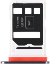 SIM-kaartlade + SIM-kaartlade voor Huawei Nova 8 Pro 5G (zwart)