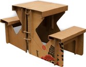Kartonnen Picknicktafel - Duurzaam Karton - Hobbykarton - KarTent