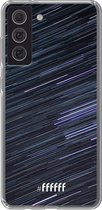 6F hoesje - geschikt voor Samsung Galaxy S21 FE -  Transparant TPU Case - Moving Stars #ffffff