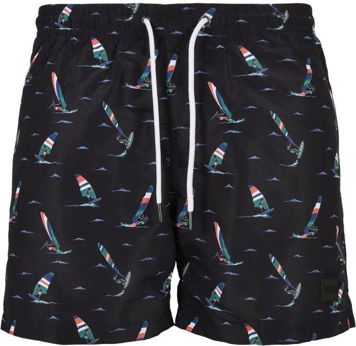 Urban Classics Surf Zwemshorts 3XL Zwart