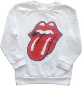 The Rolling Stones Sweater/trui kids -Kids tm 12 jaar- Classic Tongue Wit