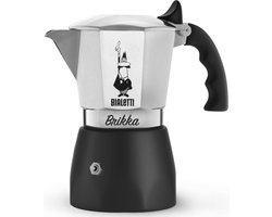 Bialetti Brikka - Percolator - 4 kops - Aluminium