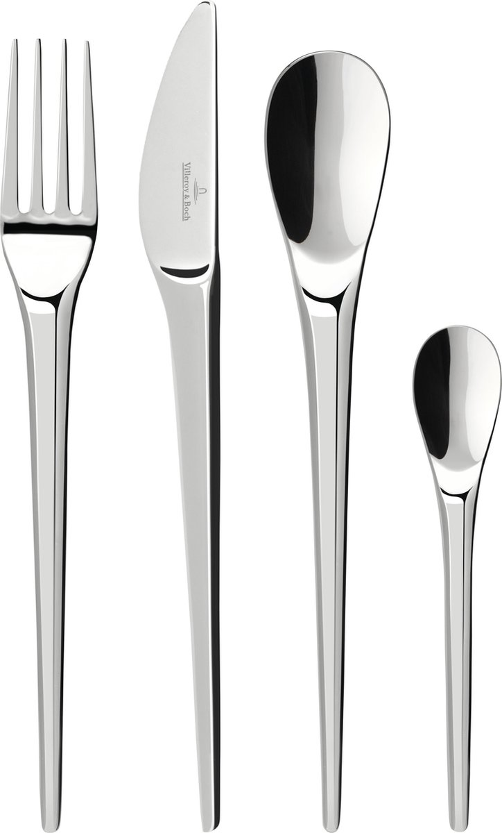 VILLEROY & BOCH - NewMoon 18/10 - Bestekset 6 persoons 24-dlg