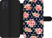 Wallet case - geschikt voor Samsung Galaxy A51 - Floral N°6