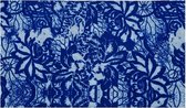 Haarband Multifunctioneel Bloemen Fantasie Print Blauw