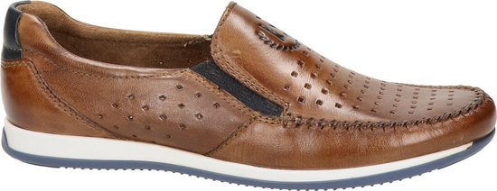 Bugatti heren instapschoen - Cognac - Maat 43 | bol.com